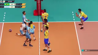 Spike Volleyball-Gameplay (Highlight)