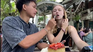 KETEMPAT PERTAMA KALI KITA KETEMU .. | PACAR BULE | BALI VLOG | COUPLE VLOG