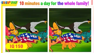 10 minutes a day for the whole family! Find 3 differences for 60 secondsㅣCoCosToy brain training