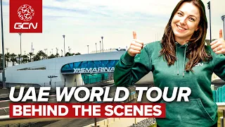 Behind The Scenes Of A Pro Cycling Tour | UAE Tour 2024
