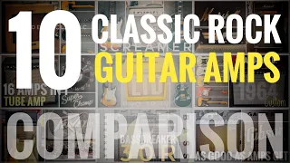 10 Classic Rock Guitar Amps Comparison - Fender, Marshall, Gibson, Peavey etc