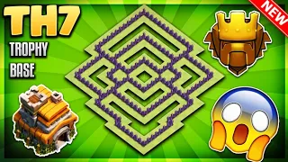 "INSANE" BRAND NEW BEST TOWN HALL 7 [TH7] TROPHY BASE DESIGN 2018- Clash Of Clans