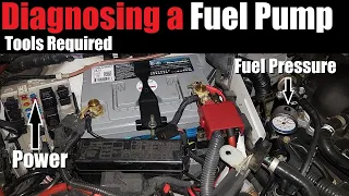 How to Diagnose if a FUEL PUMP is Bad  (Tools Required) | AnthonyJ350