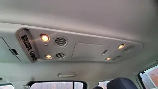 Nissan Armada Rear Ceiling Interior Roof Overhead Console Cracked Fix / Repair