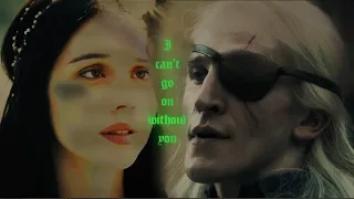 Aemond Targaryen & fem!Lucerys Velaryon | I Can't Go On Without You