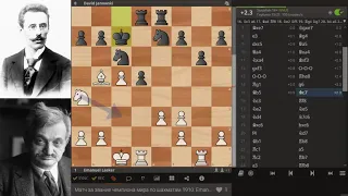 Lasker - Janowski. World Chess Championship 1910. Game 7