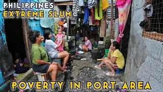 THE INNER FACE OF BASECO SHOWING THE SLUM IN THRIVING | UNBELIEVABLE EXTREME NARROW WALK TOUR [4K 🇵🇭