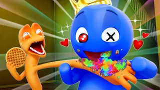 Delicious YELLOW!? Blue's Sad Story | RAINBOW FRIENDS 2 ANIMATION | Rainbow Friends 3D Animation