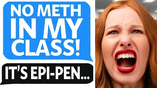 Karen Teacher Mistakes My EPI-PEN for МЕТH, so I get Her FIRED