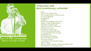 Morrissey - December 10, 2006 - Esch / Luxembourg, Europe (Full Concert) LIVE
