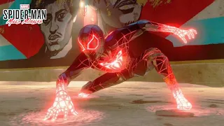 MARVEL'S SPIDER MAN MILES MORALES WALL WALKING MOD TESTING GAMEPLAY