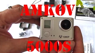 Amkov AMK5000s Unboxing, Review, Sample footage