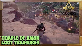 Assassin's Creed Origins Temple of Amun Loot Treasure Locations