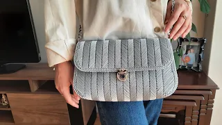 PLACTİS CANVAS BAG. TORBİCA.  KANVAS (CANVAS) ÇANTA MODELLERİ.  GECE ÇANTASI YAPIMI. ÖRGÜ İŞLERİ.