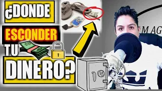 28 FORMAS INGENIOSAS DE ESCONDER TU DINERO