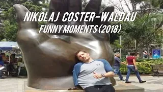 Nikolaj Coster-Waldau Funny Moments (2018)