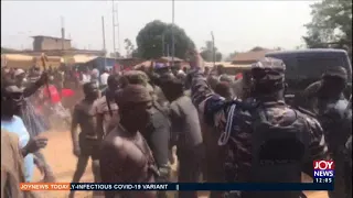 Some protesters of NDC clash with natives of Hohoe during demonstration - Joy News Today (30-12-20)