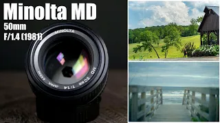Minolta 50mm f1.4 Vintage Lens Review Nikon Z6/ProResRAW/ATOMOS Ninja V