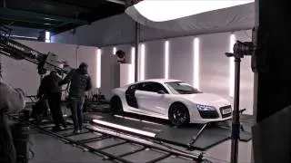 AUDI R8 V10 plus ADD behind the scenes commercial