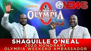 HardMuscles News: Shaquille O’Neal - Olympia Ambassador & Phillip Heath - SPS Ambassador.