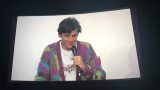 Timothee Chalamet Q+A pt 1