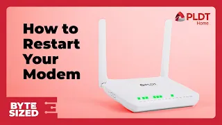 How to restart your modem | BYTE SIZED