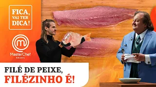 Como deixar seu peixe um VERDADEIRO FILÉ l FICA, VAI TER DICA! l MASTERCHEF BRASIL