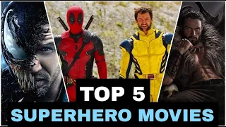 TOP 5 Superhero Movies released in 2024...🎬