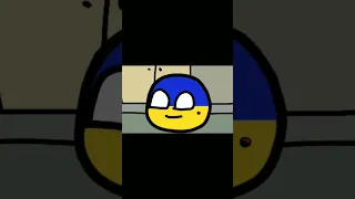 история дружбы России и Украины.. #countryballs #animation #shorts