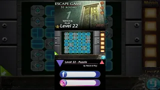 Escape game : 50 rooms 1 | Level 22 | Puzzle