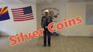 Silver Coins Line Dance  Demo & Teach