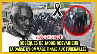 Vidéo en direct: Obsèques de Jacob Desvarieux: la danse d'hommage finale aux funérailles.