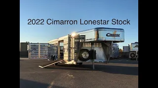 2022 Cimarron Lonestar Stock Trailer