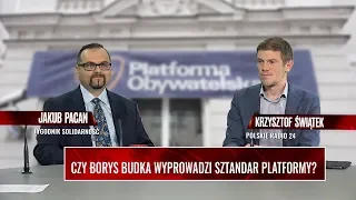 CZY BORYS BUDKA WYPROWADZI SZTANDAR PLATFORMY?