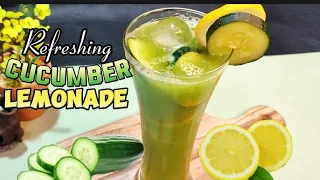 Cucumber Lemonade | Healthy Juice Drink
