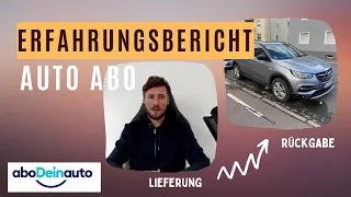 aboDeinauto Erfahrungsbericht – Wie das Auto Abo funktioniert + Unfallbericht mit abonniertem Auto