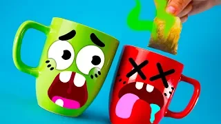 Crazy talking fruits jump around the kitchen - Doodland #186