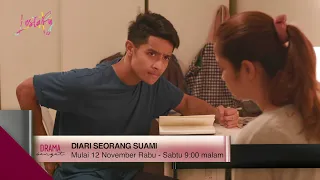 Diari Seorang Suami | Mulai 12 November, Setiap Rabu - Sabtu, 9 malam hanya di TV3.