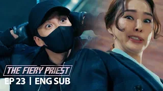 Lee Ha Nee "I said, grab me! Hurry!" [The Fiery Priest Ep 23]