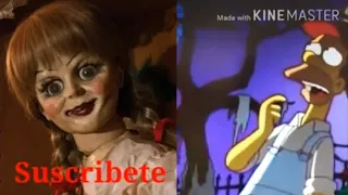 Predicción de los Simpson ❌ANABELLE❌😢😑