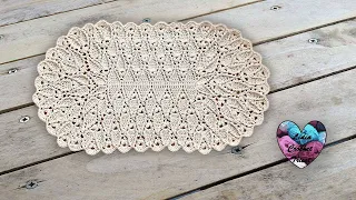 Tapis Feuilles en Relief Crochet "Lidia Crochet Tricot"