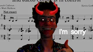 As the world caves in, but I lost my mind and Jacob Collier is in control