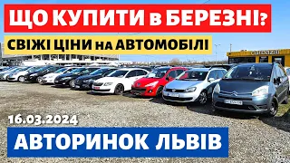 ЦІНИ на АВТО у ЛЬВОВІ /// 16 березня 2024 р. #автобазар  #автопідбір #авториноконлайн