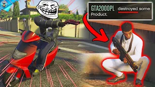 Using scooters to troll griefers on GTA Online!