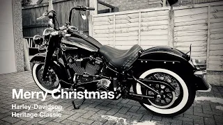 Merry Christmas: Harley-Davidson 2020 Heritage Classic Gangster look