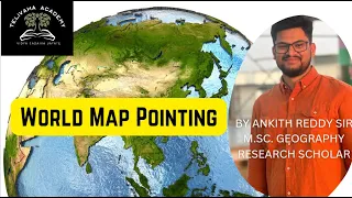 World Pointing| Important Islands,Straits,Channels,Gulf & Bay| UPSC| TSPSC| ANKITH REDDY SIR