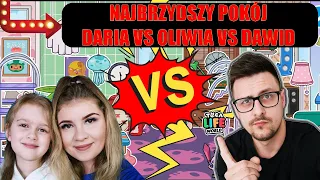 KTO ZROBIŁ NAJBRZYDSZY POKÓJ? ⭐CHALLENGE z ⭐ @Darlivka I OLIWKĄ ⭐  TOCA LIFE WORLD ⭐