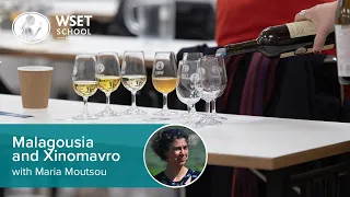 Discover the Greek grapes Malagousia and Xinomavro with Maria Moutsou