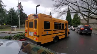 Afternoon Mercer Island School Buses 12/1/23