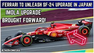 Ferrari To UNLEASH IMOLA UPGRADES In JAPAN! - Sainz Win Brings them Forward!  | F1 2024